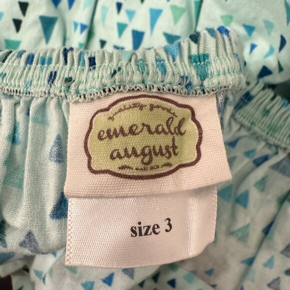 Emerald August Girls Halter Sundress, size 3T - Picture 4 of 7